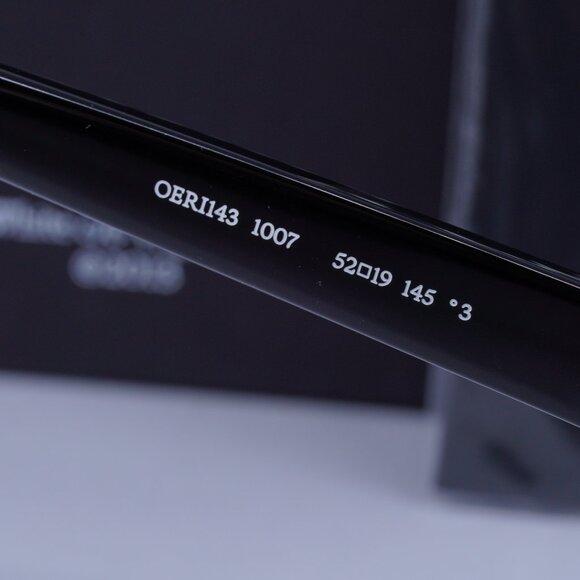 Off-White OERI143 LINCOLN 1007 Square Sunglasses – Black/Dark Grey - Picture 7 of 10